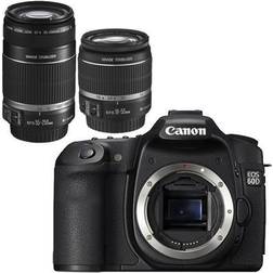 Canon EOS 60D + 18-55mm + 55-250mm