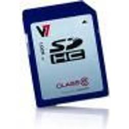 V7 VASDH4GCL4R Carte mémoire flash 4 Go Class 4 SDHC bleu