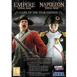 Empire And Napoleon Total War Game Of Year Edition Collection For PC