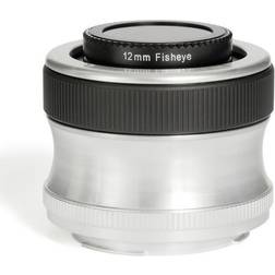 Lensbaby Scout + Fisheye Nikon F Manuale 5.6-22 0 - 12 mm (8 oz)