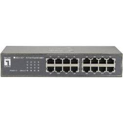 LevelOne GEU-1621 Gigabit Switch 16 Porte 16 x RJ-45 10/100/1000 Base-T