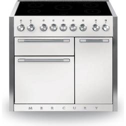 Mercury 1000 Induction Stainless Steel, White