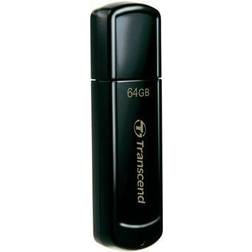 Transcend Flash Memory Jetflash 350 64gb usb Drive usb2 Black