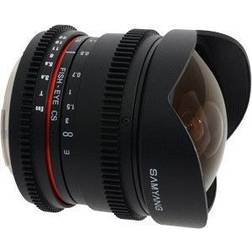 Samyang 8mm F/T3.8 VDSLR Fisheye II Pour Nikon