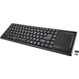 Trust Tacto Wireless Entertainment Keyboard with Touchpad