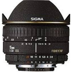 SIGMA Ex F-2.8 15 Dg Para Nikon-afd Diagonal-fisheye