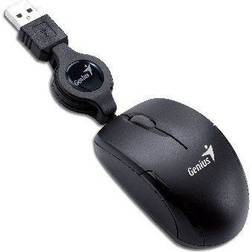 Genius Micro Traveler Optical Notebook Mouse Black