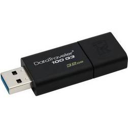 Kingston 32GB DataTraveler 100 G3 USB 3.0 Flash Drive (DT100G3/32GB)