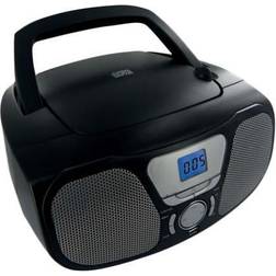 Bigben Draagbare Radio CD Speler Roze Met Stickers