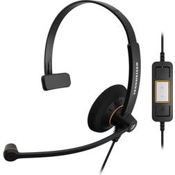 Sennheiser SC 30 USB ML Auricolare Cablato A Padiglione Musica e Chiamate USB Tipo A Nero