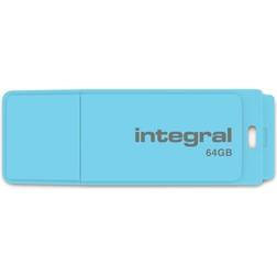 Integral 64GB USB2.0 DRIVE PASTEL LAVENDER HAZE unidad flash USB USB tipo A 2.0 Lavanda