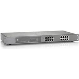 LevelOne Gep-1621 Switch Gigabit Ethernet PoE 16 Puertos