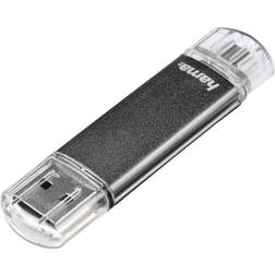 Hama FlashPen "Laeta Twin" clé USB 16 Go