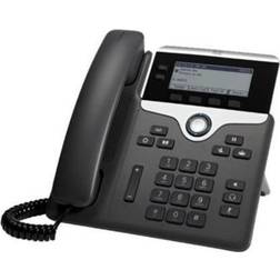 Cisco 7821 telefono IP Nero, Argento 2 linee