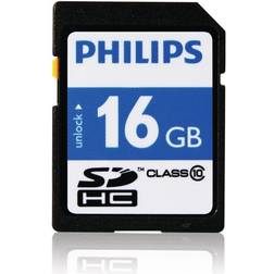 Philips SDHC CLASS 10 16GB SD-kaart