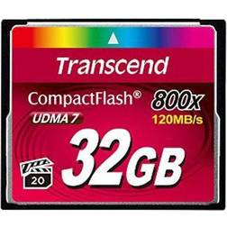 Transcend Carte Compact Flash CompactFlash 32 Go