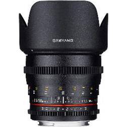 Samyang 50mm T1.5 AS UMC SLR 9/6 5 cm Nikon Nero 7.47 cm