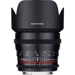 Samyang E 50 mm T1.5 VDSLR Noir