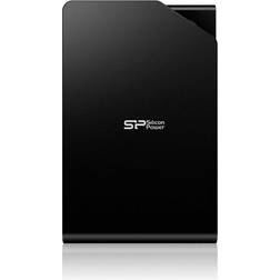 Silicon Power Stream S03 Disque dur 2 To externe (portable) USB 3.0 noir mat