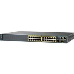 Cisco 24 Port 10/10/1000Mbps Switch (WS-C2960S-24TS-S)