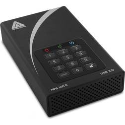 Apricorn Aegis Padlock Dt 6tb Desktop Drive 256-bit Fips Musta