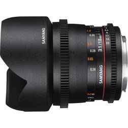 Samyang 10mm T3.1 ED AS NCS CS VDSLR 14/9 Ultra-ampio Pentax K