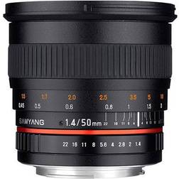 Samyang 50mm F1.4 Canon Standard SLR 9/6 EF