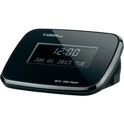 Albrecht DR 52 CA, Reloj, Digital, DAB,DAB,FM, Negro, Digital, Externo