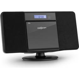 OneConcept V-13 Cadena Estéreo CD MP3 USB Bluetooth Radio