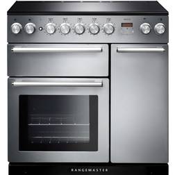 Rangemaster Nexus NEX90EISS/C 90cm Electric Range Cooker with Induction Hob Stainless Steel