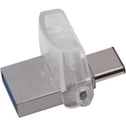 Kingston Clé USB 3.1 DataTraveler MicroDuo 3C 64 Go