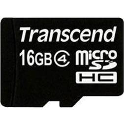 Transcend Carte microSDHC Standard 16 GB Class 4