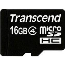 Transcend Standard microSDHC-kaart Industrial 16 GB Class 4