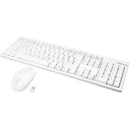 LogiLink ID0104 Teclado USB Alemán Blanco