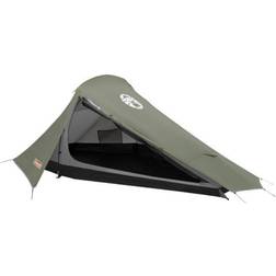 Coleman tente bedrock 2 2 personnes vert et gris