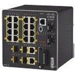 Cisco IE-2000-16TC-G-E 16 x 10/100 + 2 x SFP Gigabit Combiné + 2 x Fast Ethernet SFP