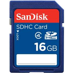 SanDisk 16GB Secure Digital High-Capacity (SDHC) Flash Card Model SDSDB-016G-B35