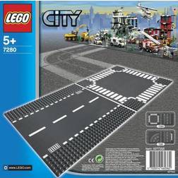 LEGO City Straight & Crossroad Plates 7280