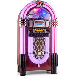 Auna Graceland XXL BT Jukebox Bluetooth USB SD AUX CD FM/AM