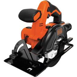 Black & Decker BDCCS18 14 cm Negro, Rojo 3700 RPM, Sierra circular