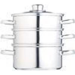 KitchenCraft Three Tier Stainless Steel med låg 18cm