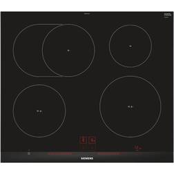 Siemens EH675LFC1E Negro Acero Inoxidable Hobs