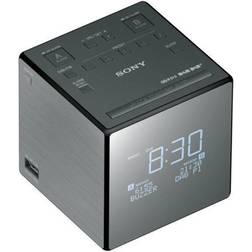 Sony XDRC1DBP, Kello, DAB, DAB FM, 87,5 108 MHz, 174,928 239,2 MHz, LCD, Valkoinen