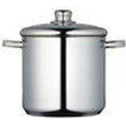 KitchenCraft MasterClass Stainless Steel avec couvercle 5.5 L 20 cm