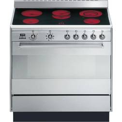 Smeg SUK91CMX9 Black, Stainless Steel