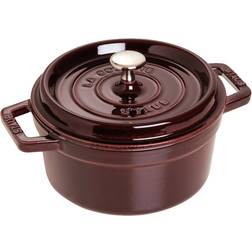 Staub Round Eggplant mit Klappe 2.6 L 22 cm