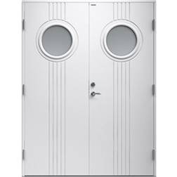 Diplomat Gullan Ytterdörr Klarglas S 3502-Y H (140x200cm)
