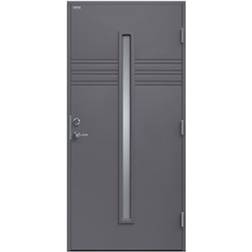 Diplomat Felicia Ytterdörr Klarglas S 6502-B V (90x210cm)