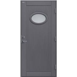 Diplomat Afrodite Ytterdörr Klarglas S 6502-B H (90x200cm)