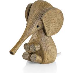Lucie Kaas Elephant Brown Prydnadsfigur 11cm